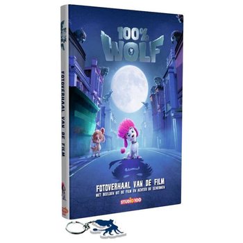 STUDIO 100 - 100% WOLF LESE BOK - INNBUNDET INKL GRATIS NØKKELRING (20 stk.)