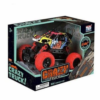 Store Pull Back Crazy Monster Trucks - Luksus Gaveeske (sett med 2)