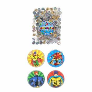Mix Superhelter - Spretterter Ø3,3 cm (100 stk)