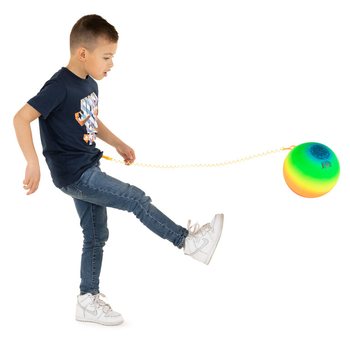 REGNBUEBALL MED SNOR / BUNGEEBALL &Oslash;23 Cm (36 stk.)