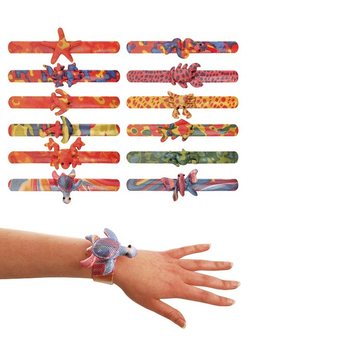 Slap Bracelets med Dyr (12 stk.)