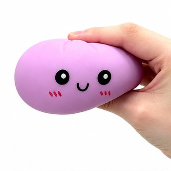 RAGE - Squishy Bun Dumplings STOR (M&aring;l 8.5x8.5x4.8 cm) - Viral 2026 Fidget Toy (12 stk.)