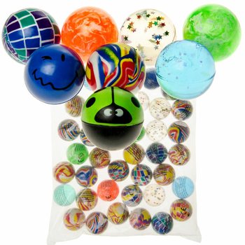 MIX Spretteballer Ø 4,5 cm (40 stk)