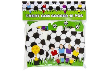 GODTERIBOKS FOTBALL 12x12.5x6 cm (12 stk.)