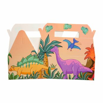 MENUBOKS DINOSAUR - 22,5 x 12 x 9,5 cm (24 stk.)