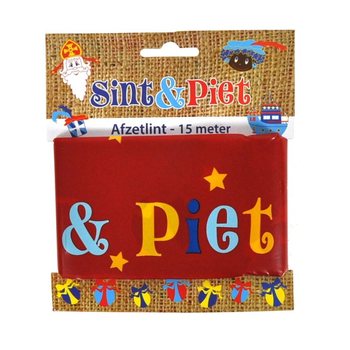 SPERREB&Aring;ND SINTERKLAAS - 15 METER (12 stk.)