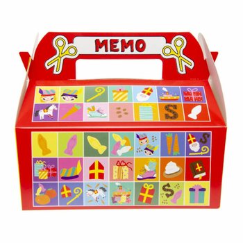 Sinterklaas Memory Menubokser (24 stk)