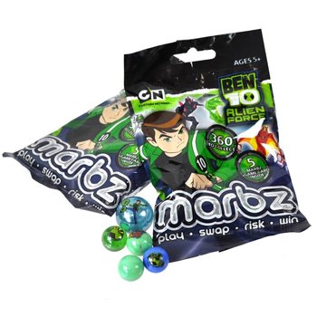 Ben 10 klinkekuler i pose - 5 stk. (15 sett)