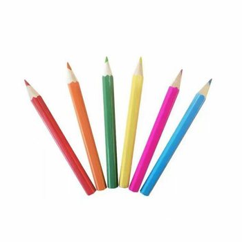 Smiley Fargeblyanter Sett (6 deler) - Displayeske 24 stk