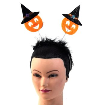 Halloween-diadem med Gresskar (6 stk.)