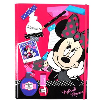 DISNEY MINNIE MOUSE MAKE-UP SKRIVESETT I BOKFORM (3 stk.)