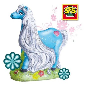 SES St&oslash;p og Mal - Hest med Manke (1 stk.)