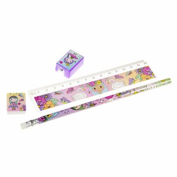 TEGNESETT PRINSESSE 4 DELER (24 stk)