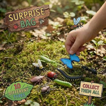 Blindbag / Overraskelsespose Insekter (Display 60 stk.)