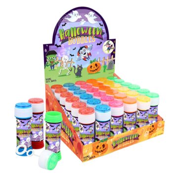 S&aring;pebobler Halloween - 50ml i Display (36 stk)
