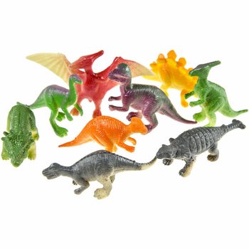 12 STYKKER DINOSAUR LEKEFIGURER I PAKKE (6stk.)