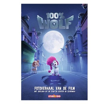 STUDIO 100 - 100% WOLF LESE BOK - INNBUNDET INKL GRATIS N&Oslash;KKELRING (20 stk.)