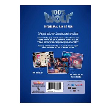 STUDIO 100 - 100% WOLF LESE BOK - INNBUNDET INKL GRATIS N&Oslash;KKELRING (20 stk.)