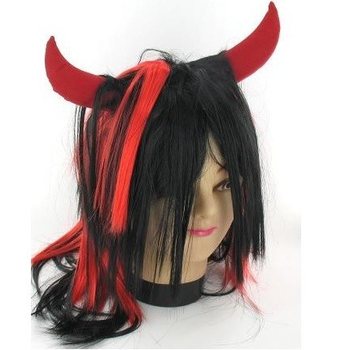 DJEVELPARYKK MED HORN (5 stk.)