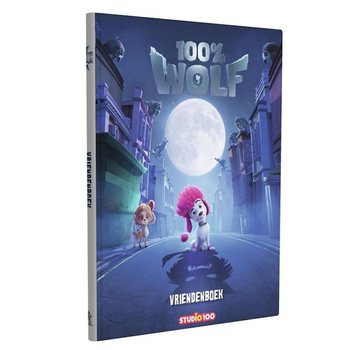 STUDIO 100 - MINNEBOK / VENNEBOK 100% WOLF (20 stk.)