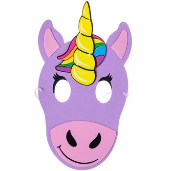 Unicorn / Enhj&oslash;rning Skummaske (24 stk)