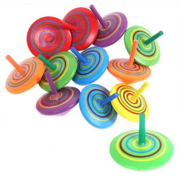 Tresnurrebasser - Mix farger - I display (50 stk.)