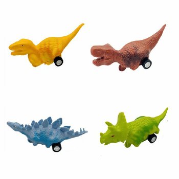 MIX PULL BACK DINOSAURER (24 stk.)
