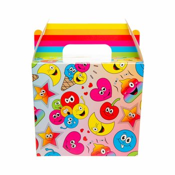 Menyboks / Godteriboks Smiley 14x10x17 cm (12 stk.)