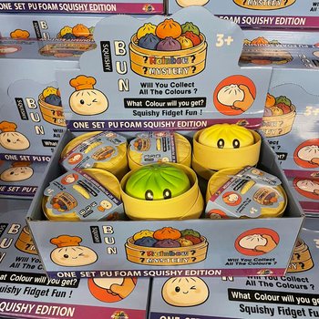 RAGE - Squishy Bun Dumplings STORE - ONE SET PU FOAM SQUISHY EDITION (12 stk.)