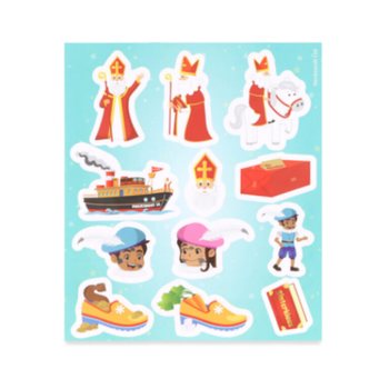 FUN STICKERS &ndash; MODELL: SINTERKLAAS (120 stk.)