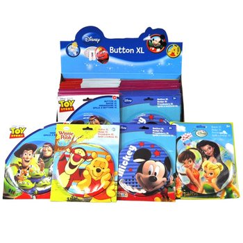 DISNEY XL-KNAPPER / FOTOSTATIV (36 stk.)
