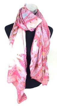 Ibiza Look Skjerf Rosa (1 stk)