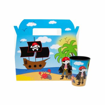 Menyboks Pirat - 22.5 x 12 x 9.5 cm (24 stk.)