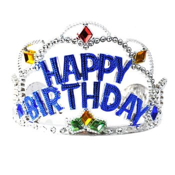 HAPPY BIRTHDAY-krone - Modell 3 (12 stk.)