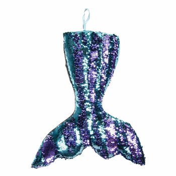 XL Plysj Havfruehale Pute - 45 cm - Miksfarger (4 stk.)