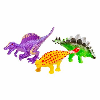 3 DINOSAURER I EN POSE (60 stk.)