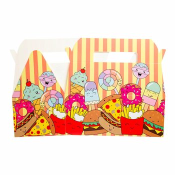 Fastfood Menubokser - 22,5 x 12 x 9,5 cm (24 stk)