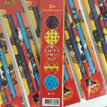 5-delers Gavepapir 'De Club van Sinterklaas'
