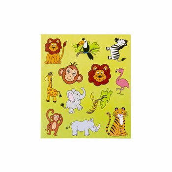 FUN STICKERS &ndash; MODELL: JUNGELDYR (120 stk.)