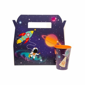 Menybokser Verdensrommet / Space - 22,5 x 12 x 9,5 cm (24 stk.)