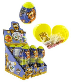 Tiger Overraskelsesegg med Godteri (18 stk.)