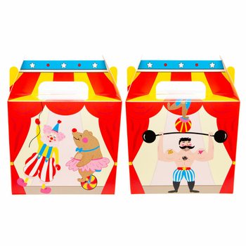 Circus Menybokser / Godteri-esker (12 stk.)