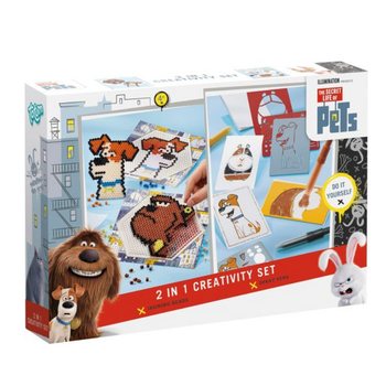THE SECRET LIFE OF PETS - 2-i-1 Kreativt Sett (2 stk)