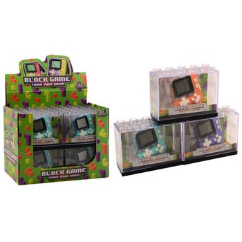 BLOCK-SPILLKONSOLL - MIX FARGER - I DISPLAY (12 stk.)