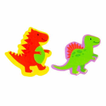 Sett med 2 DINO-viskel&aelig;r i display (36 stk.)