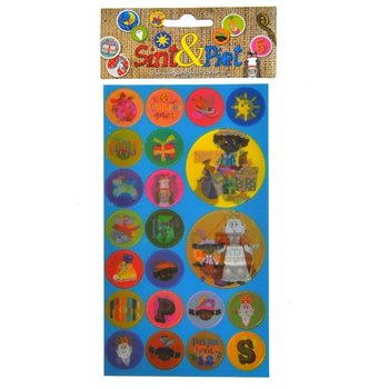 2 ARK BEVEGELIGE KLISTERMERKER SANKT NIKOLAUS & PIET (11 stk.)