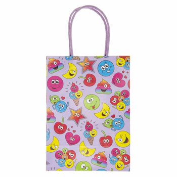 Smiley Gaveposer i Papir - 16x9x22 cm (12 stk)