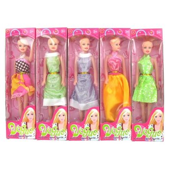 BEAUTY GIRL DUKKE - MODELL 2 (6 stk.)