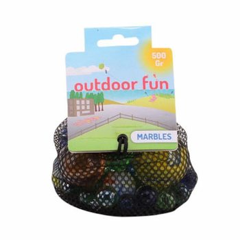 OUTDOOR FUN - KLINKEKULER I KULEPOSE, 500 GRAM (6 stk.)