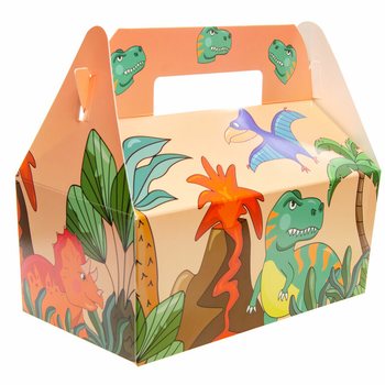 MENUBOKS DINOSAUR - 22,5 x 12 x 9,5 cm (24 stk.)
